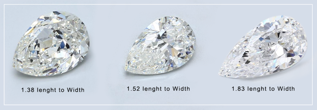 Diamond Shape Pear