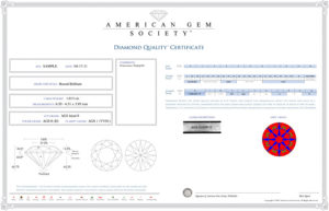 Diamond Quality Certificate