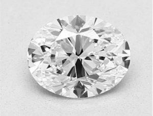 oval diamond shape